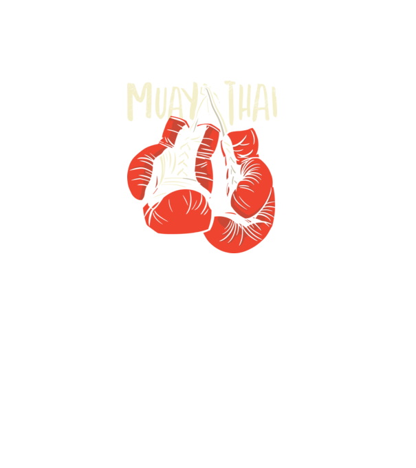 Muay Thai model negru pe tricou