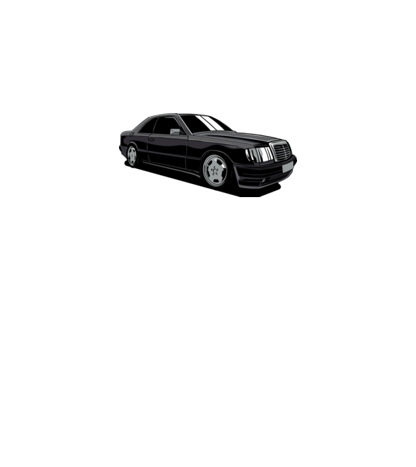 Mercedes model gri pe tricou