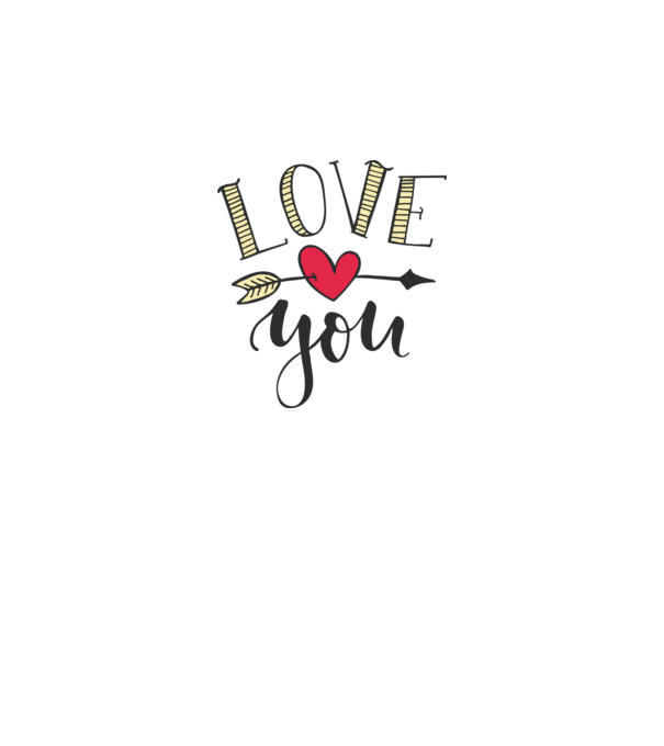 'Te iubesc tricou pentru Valentine''s Day' model alb pe tricou