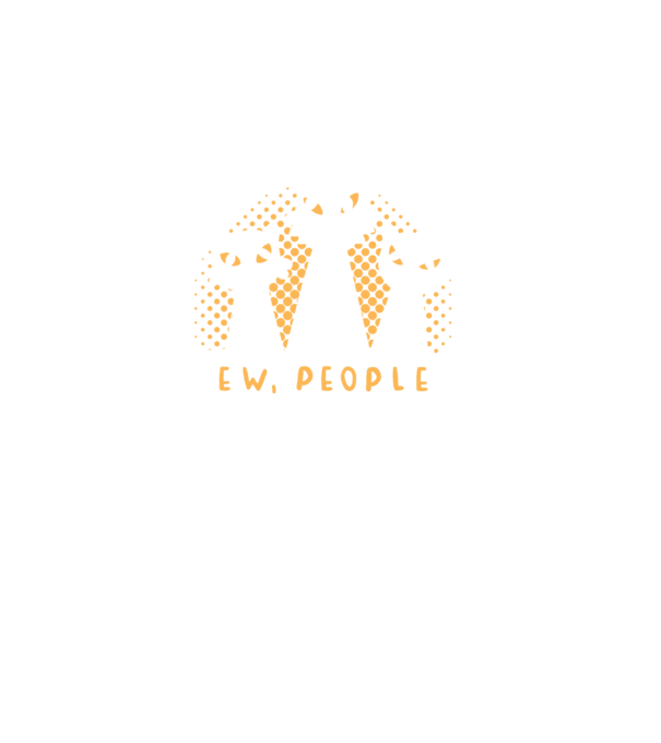 ew, people model turcoaz pe tricou
