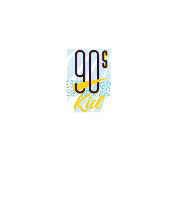 Retro 90s Kid model gri pe tricou