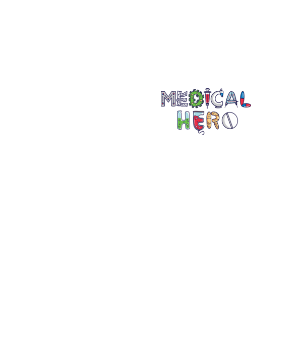 Medical Hero - Eroi de zi cu zi model galben neon pe tricou