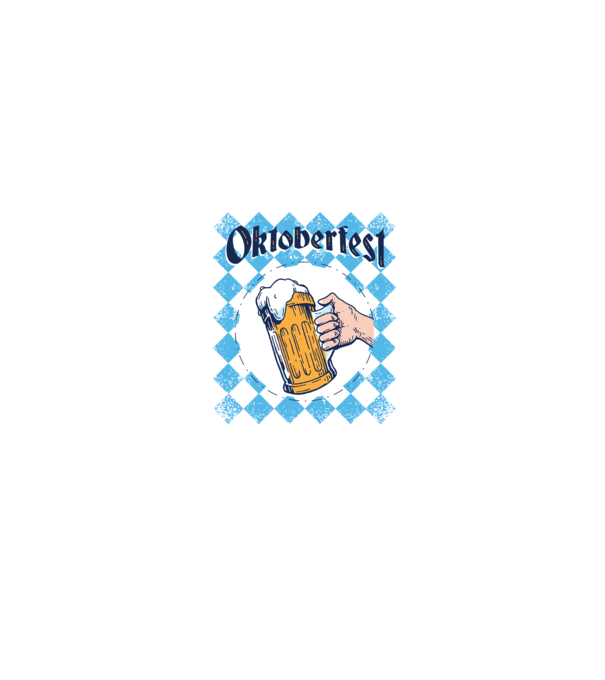 Tricou cu bere Oktoberfest model roz neon pe tricou