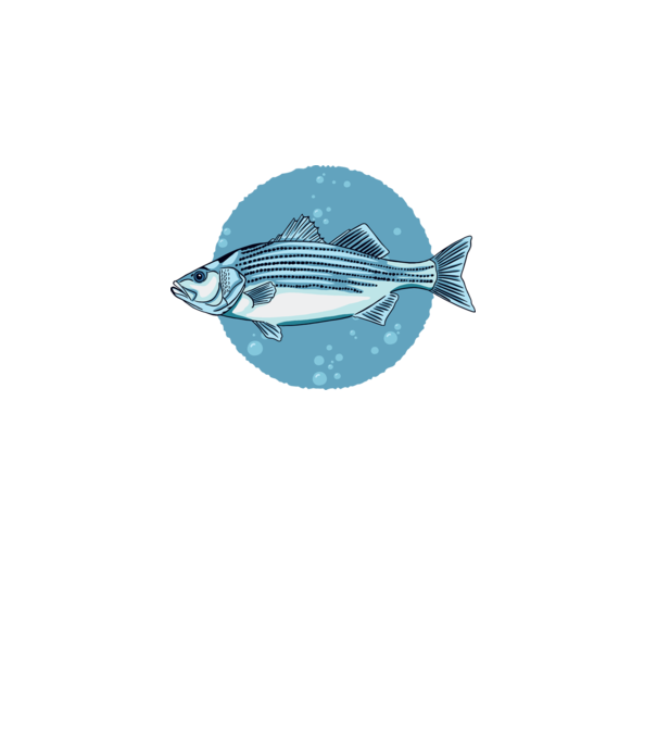 Biban de mare model turcoaz pe tricou