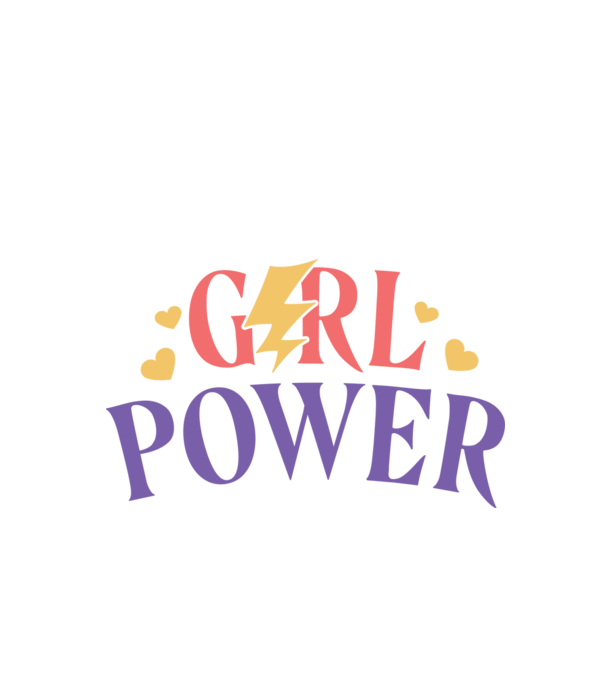 Girl Power Ziua Femeii model alb pe tricou