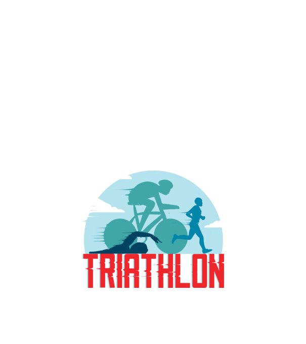 Triatlon Sport model nisipiu pe tricou