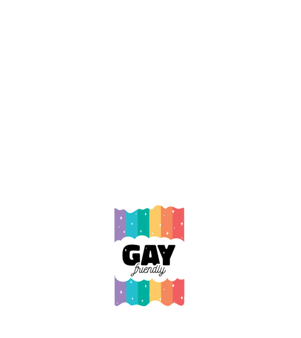 Gay friendly model albastru închis pe tricou