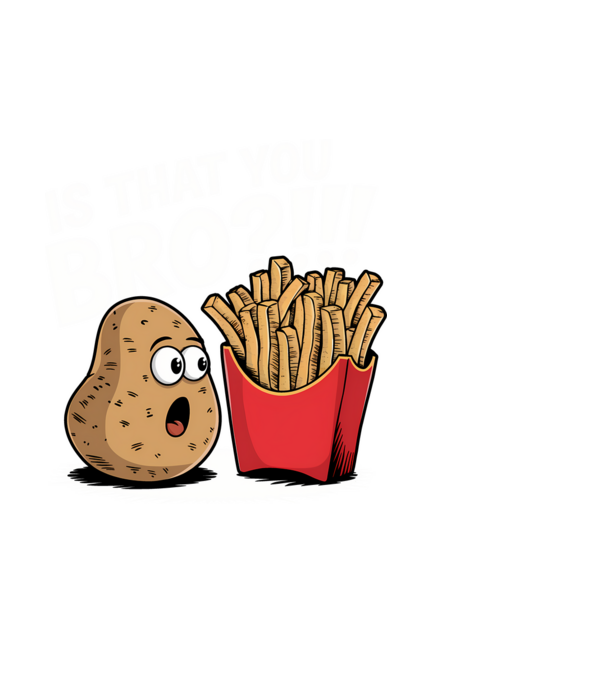 Is that you BRO?!! Negru model alb pe tricou