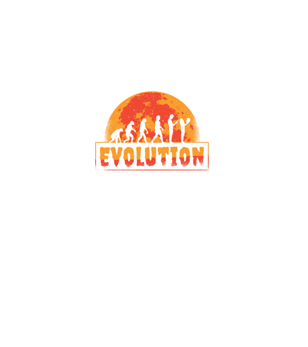 Evoluție Horror model negru pe tricou