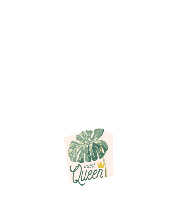 Plant Queen model roz deschis pe tricou