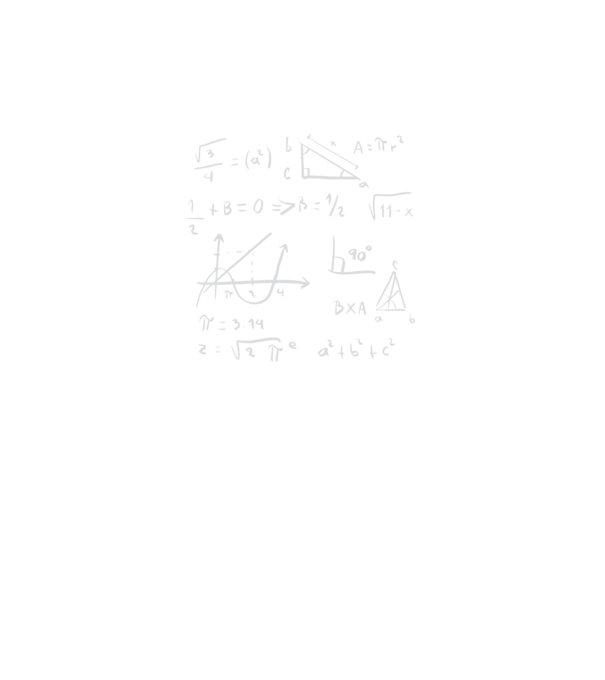 Formule matematice model negru pe tricou