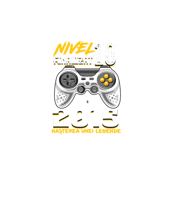Nivel Finalizat 10 2015 model turcoaz pe tricou