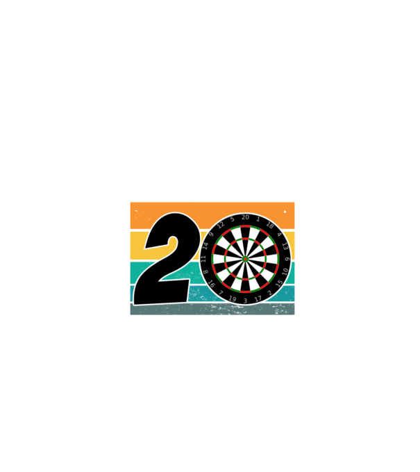 'I''m not 20 I''m double 10 darts birthday' model negru pe tricou