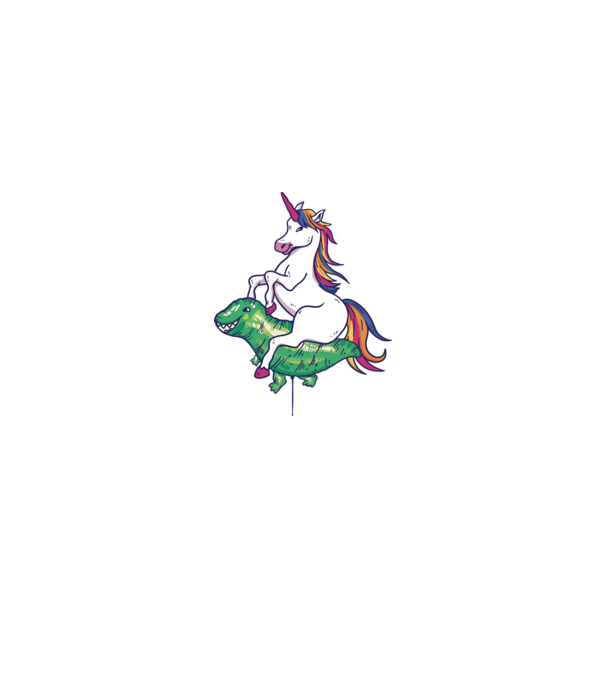 Balon cu Unicorn model turcoaz pe tricou