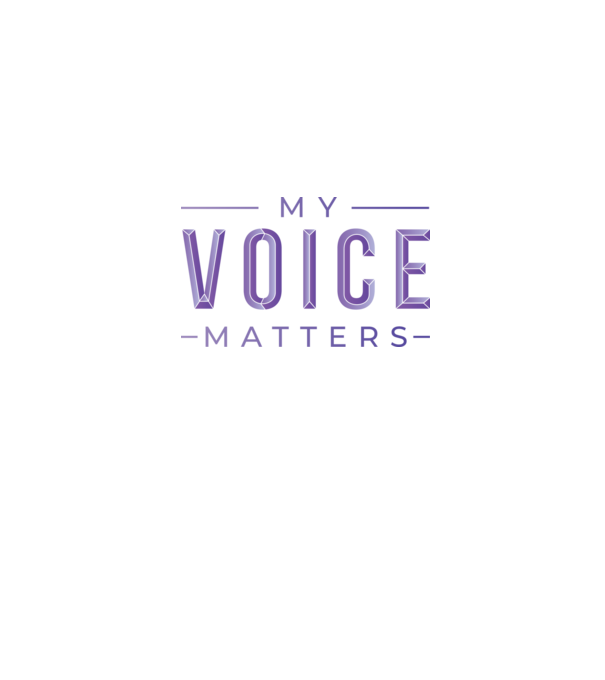 My Voice Matters de Ziua Femeii model gri pe tricou