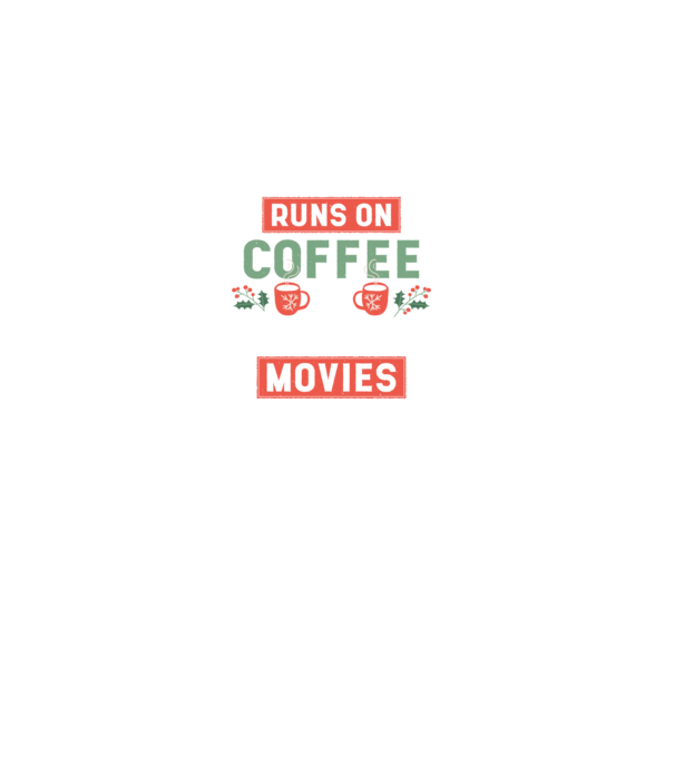 Această mamă funcționează cu cafea și filme de crăciun model turcoaz pe tricou