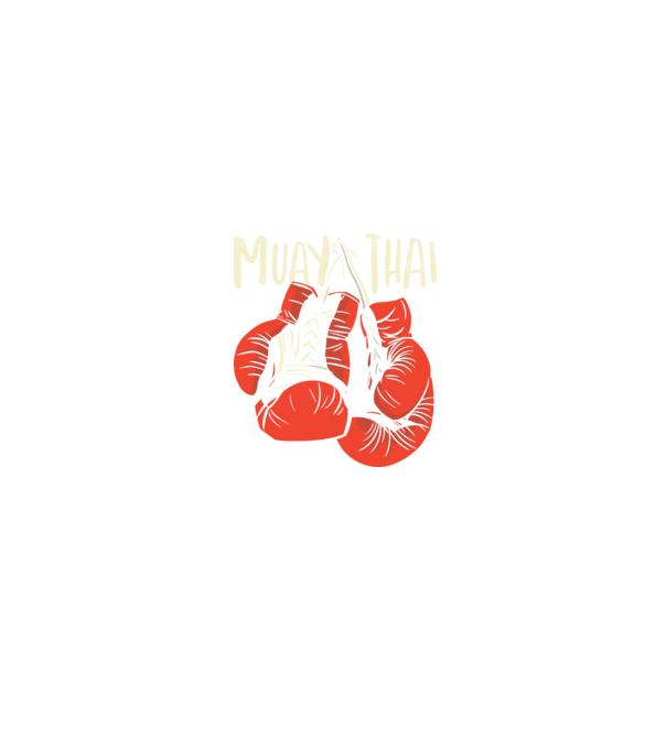 Muay Thai model negru pe tricou