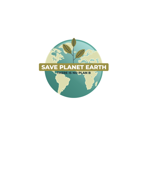 Să salvăm Pământul, nu există o altă planetă model turcoaz pe tricou