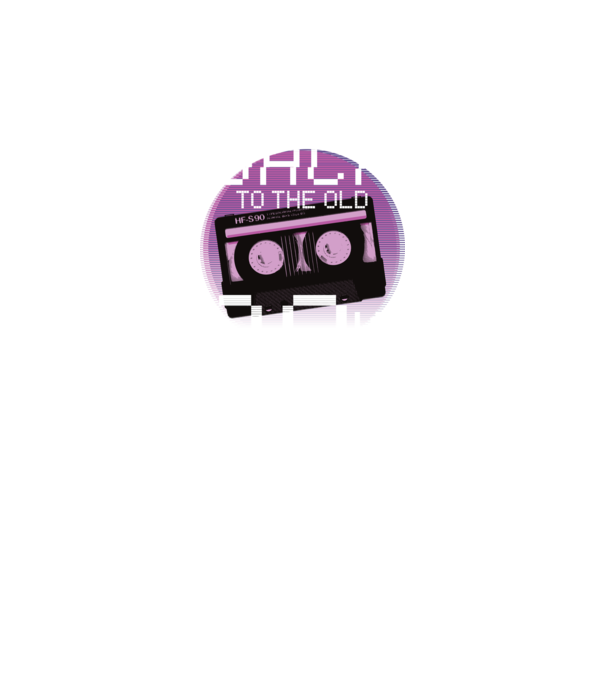 'Back to the 90s Înapoi în anii ''90' model negru pe tricou
