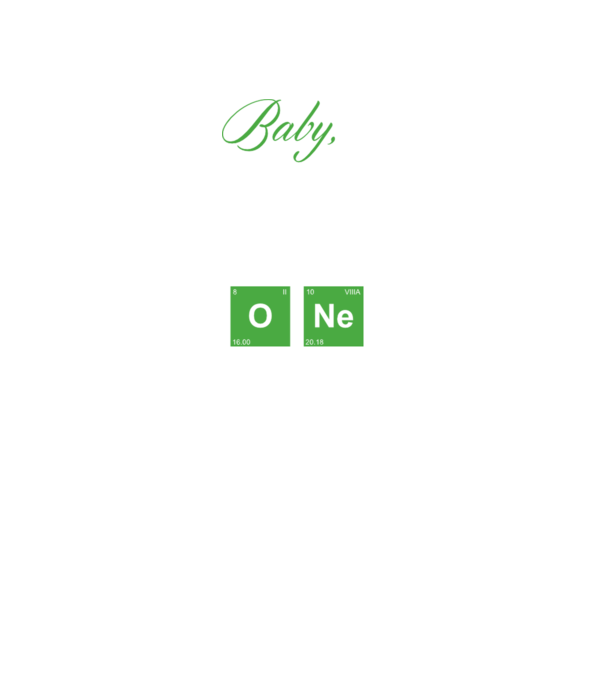 Baby you are the one model negru pe tricou
