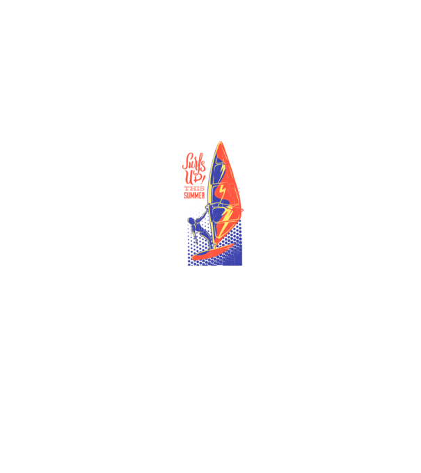 Surfs up this summer model gri pe tricou