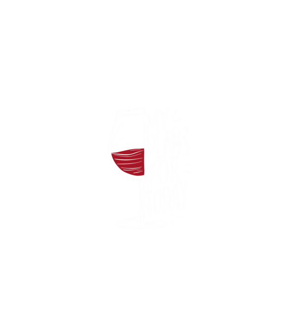 Wine Plans For Today Negru model nisipiu pe tricou