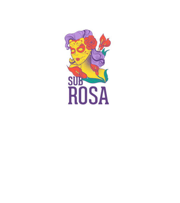 Sub Rosa model roz deschis pe tricou
