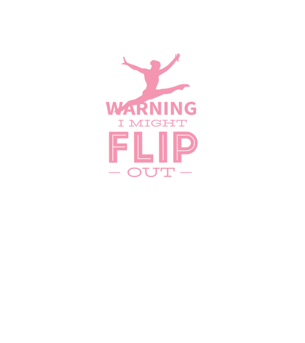 Gimnast model gri închis pe tricou