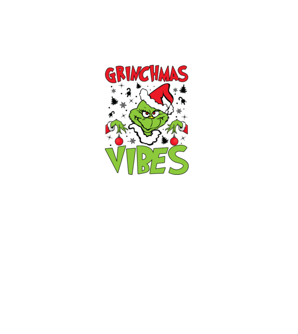 Grinchmas Vibes - Grinch model turcoaz pe tricou