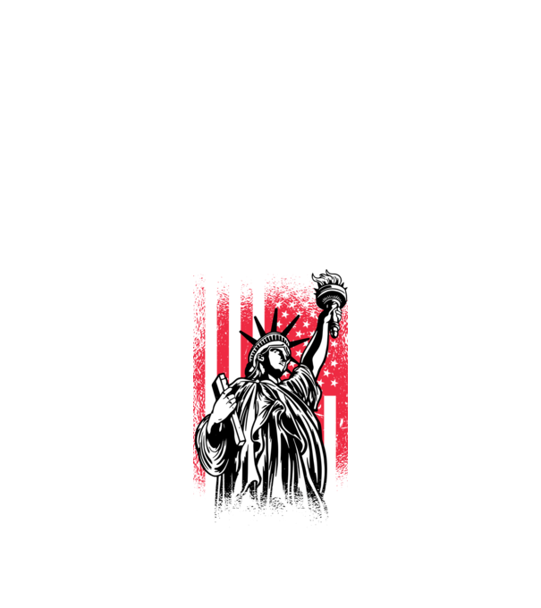 SUA Statuia Libertății model negru pe tricou