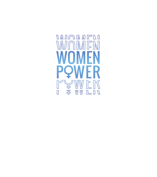 Women Power de Ziua Femeii model gri pe tricou
