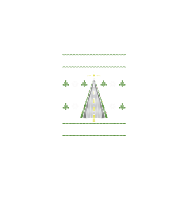 Flying Home for Christmas Pulover urât model negru pe tricou