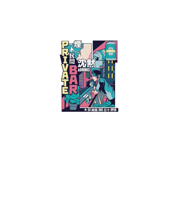 Anime Vaporwave benzi desenate model alb pe tricou