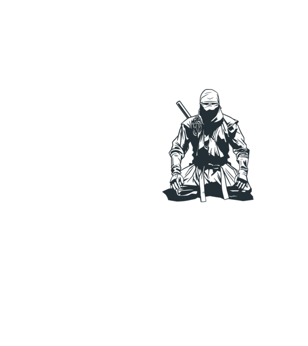 Ninja model galben neon pe tricou