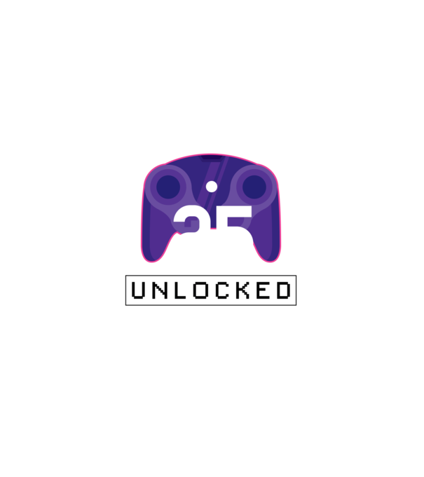 Level 25 Unlocked Gamer Birthday model negru pe tricou