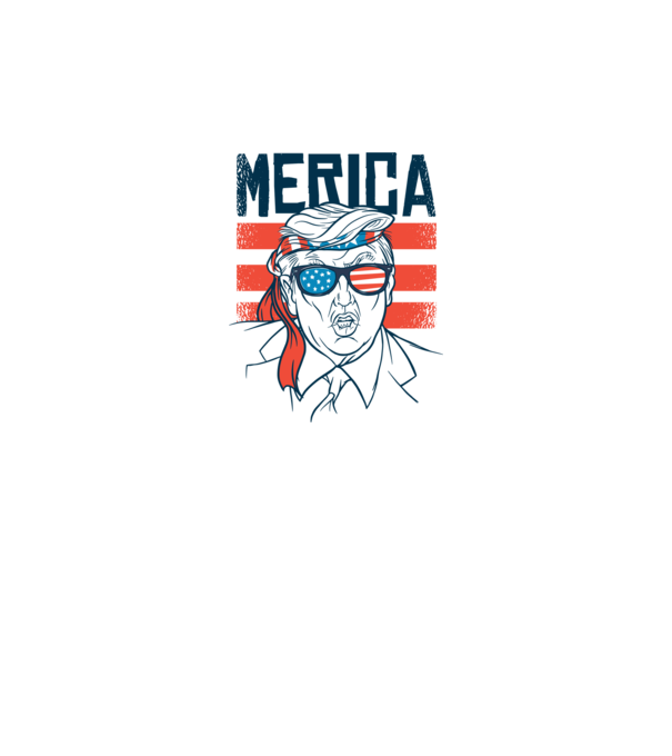 Merica Trump 2020 Usa model alb pe tricou