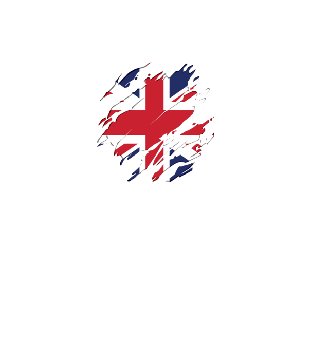 UK Steagul Regatului Unit model negru pe tricou
