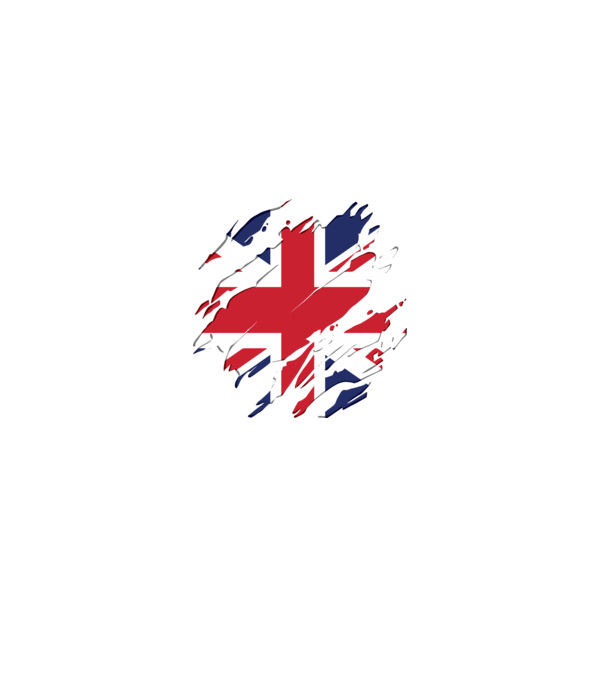 UK Steagul Regatului Unit model negru pe tricou
