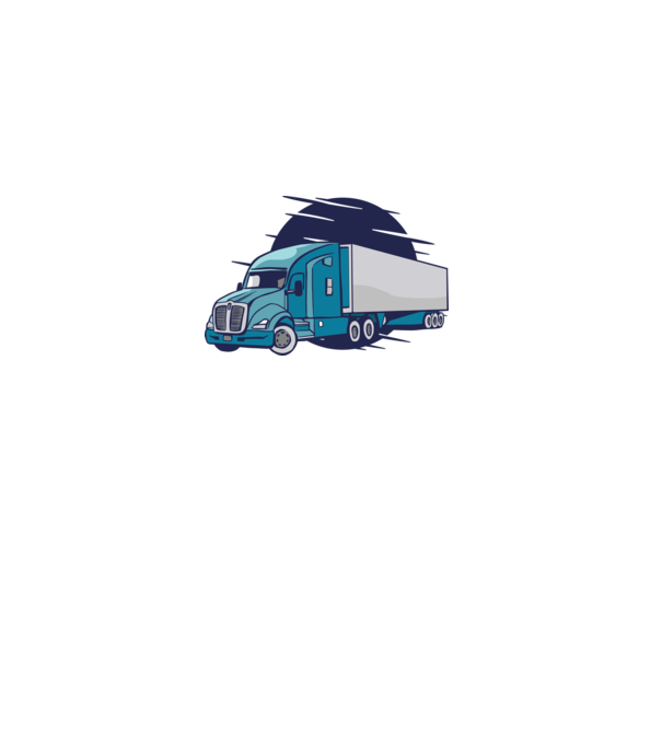 Tricou Șofer de camion model alb pe tricou