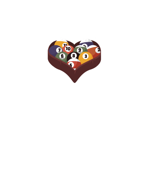 I break hearts - Biliard model verde pe tricou