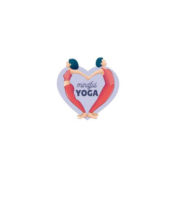 Dragoste Yoga - tricou Yoga model albastru închis pe tricou