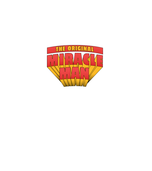 The Original Miracle Man model negru pe tricou