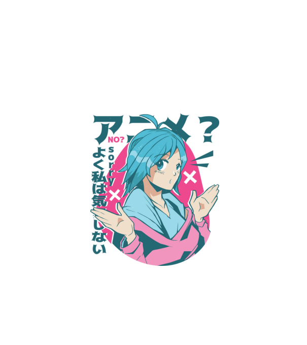 Tricou Anime model alb pe tricou