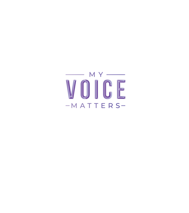 My Voice Matters de Ziua Femeii model alb pe tricou