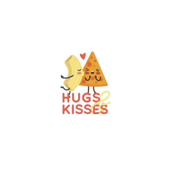 'Hawaii pizza dragoste tricou drăguț Valentine''s Day' model verde pe tricou