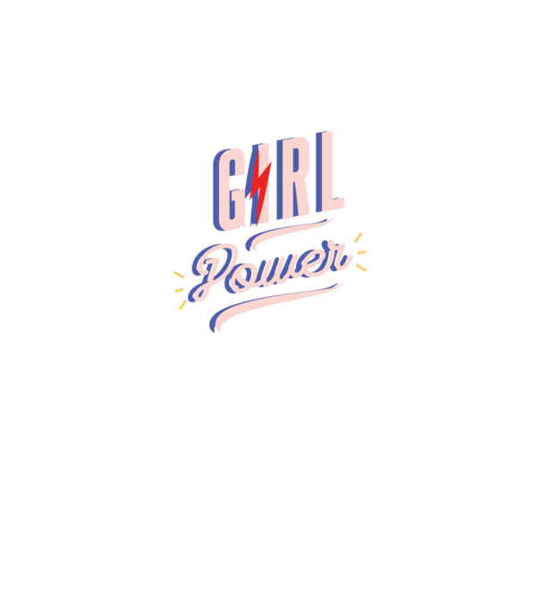 Girl Power de Ziua Femeii model negru pe tricou