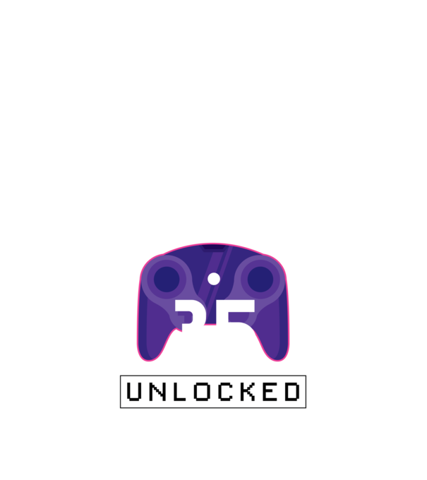 Level 35 Unlocked Gamer Birthday model negru pe tricou