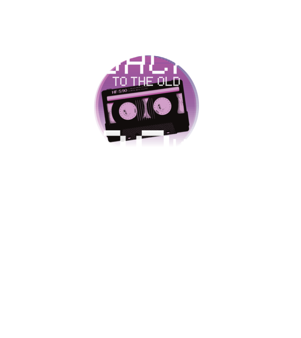 'Back to the 90s Înapoi în anii ''90' model negru pe tricou