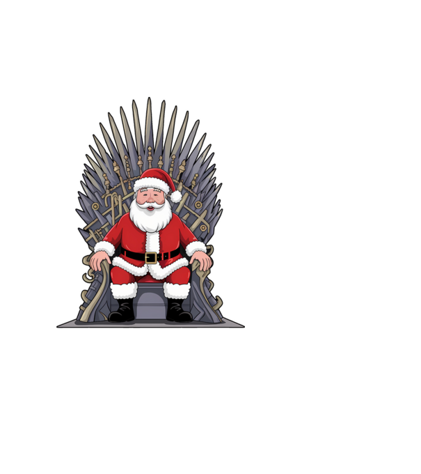 Christmas is Coming Negru model alb pe tricou