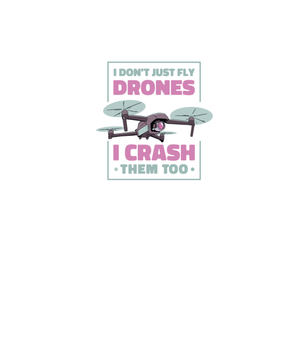 Tricou drone model alb pe tricou